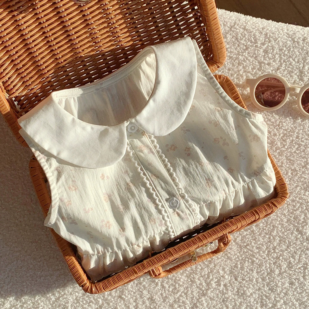 Vestido Infantil Verão Florzinhas