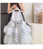 Vestido De Festa Infantil Brilhs e Tule