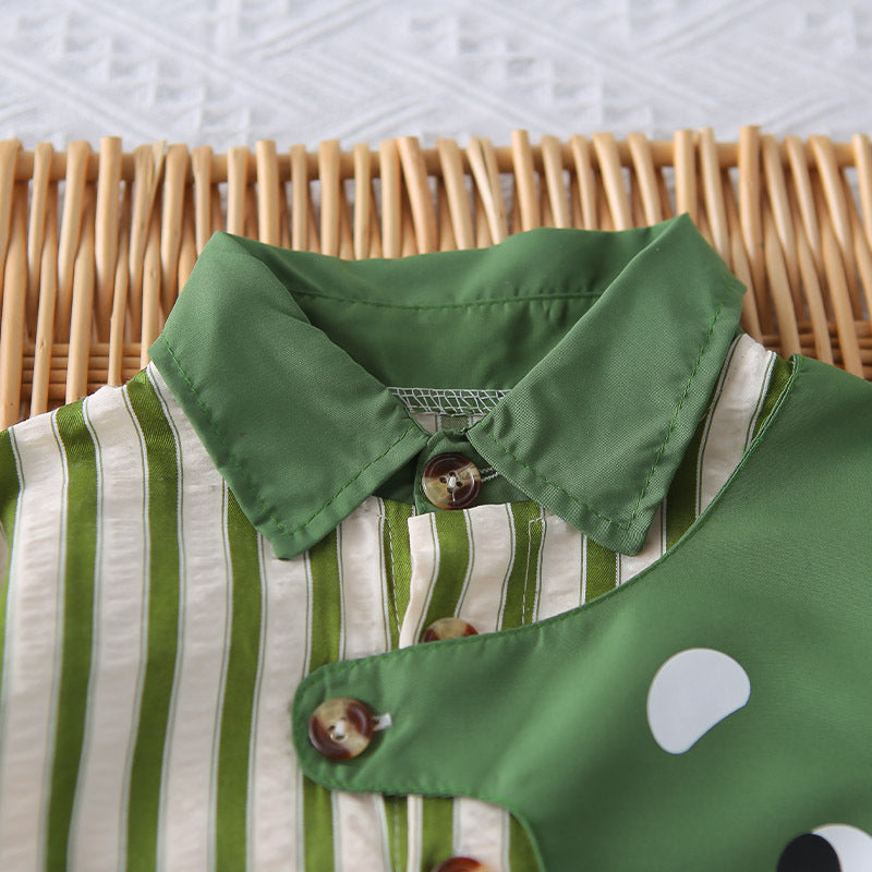Conjunto Infantil Lístras e Jeans
