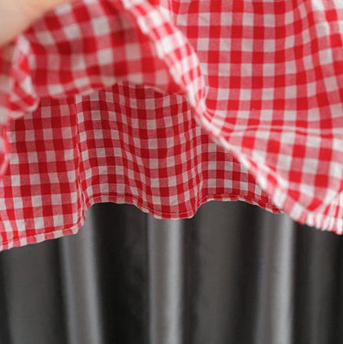 Vestido Infantil Xadrez Moranguinhos