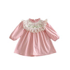 Vestido Infantil Bordadinho Lacinho