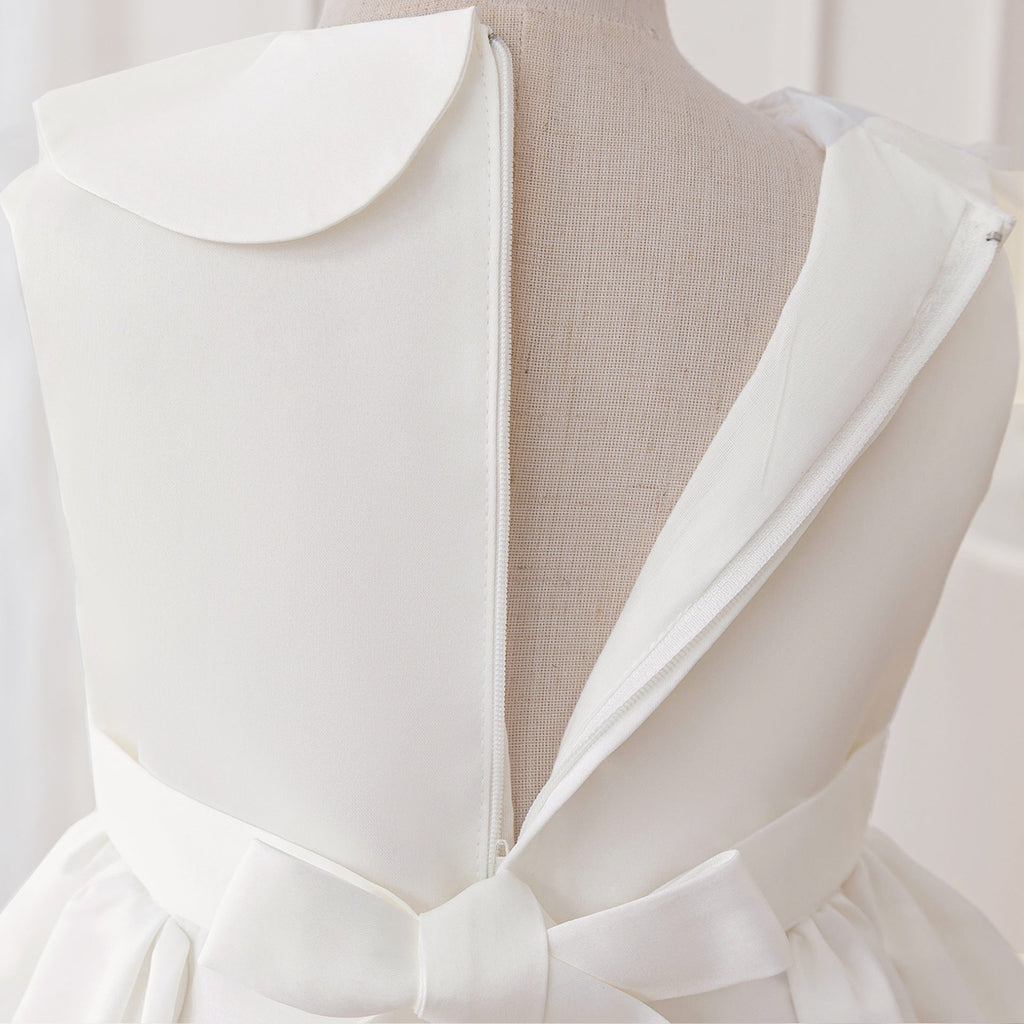 Vestido Infantil Branco Golinha