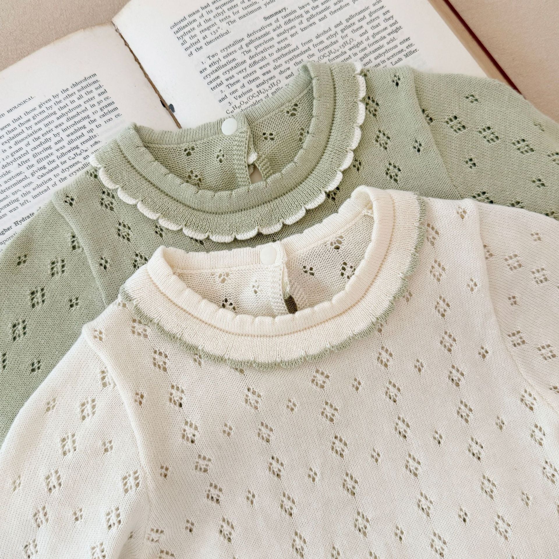 Vestido Infantil de Tricô