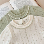 Vestido Infantil de Tricô Babadinho