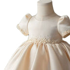 Vestido de Festa Infantil com Flores