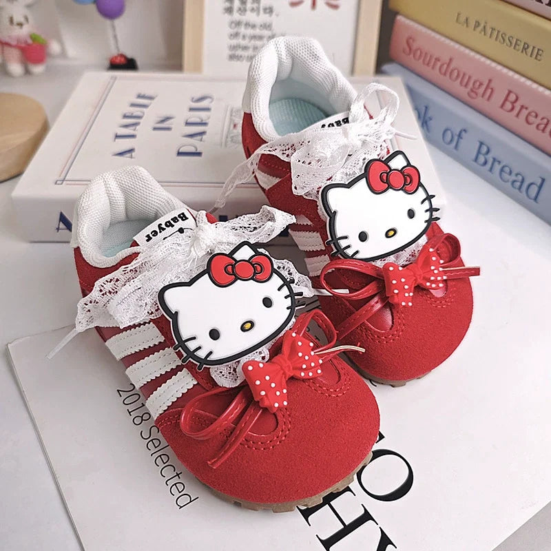 Tênis Infantil Lacinho Hello Kity