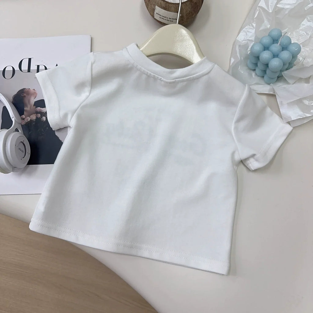 Conjunto Infantil Feminino Ursinho e Xadrez