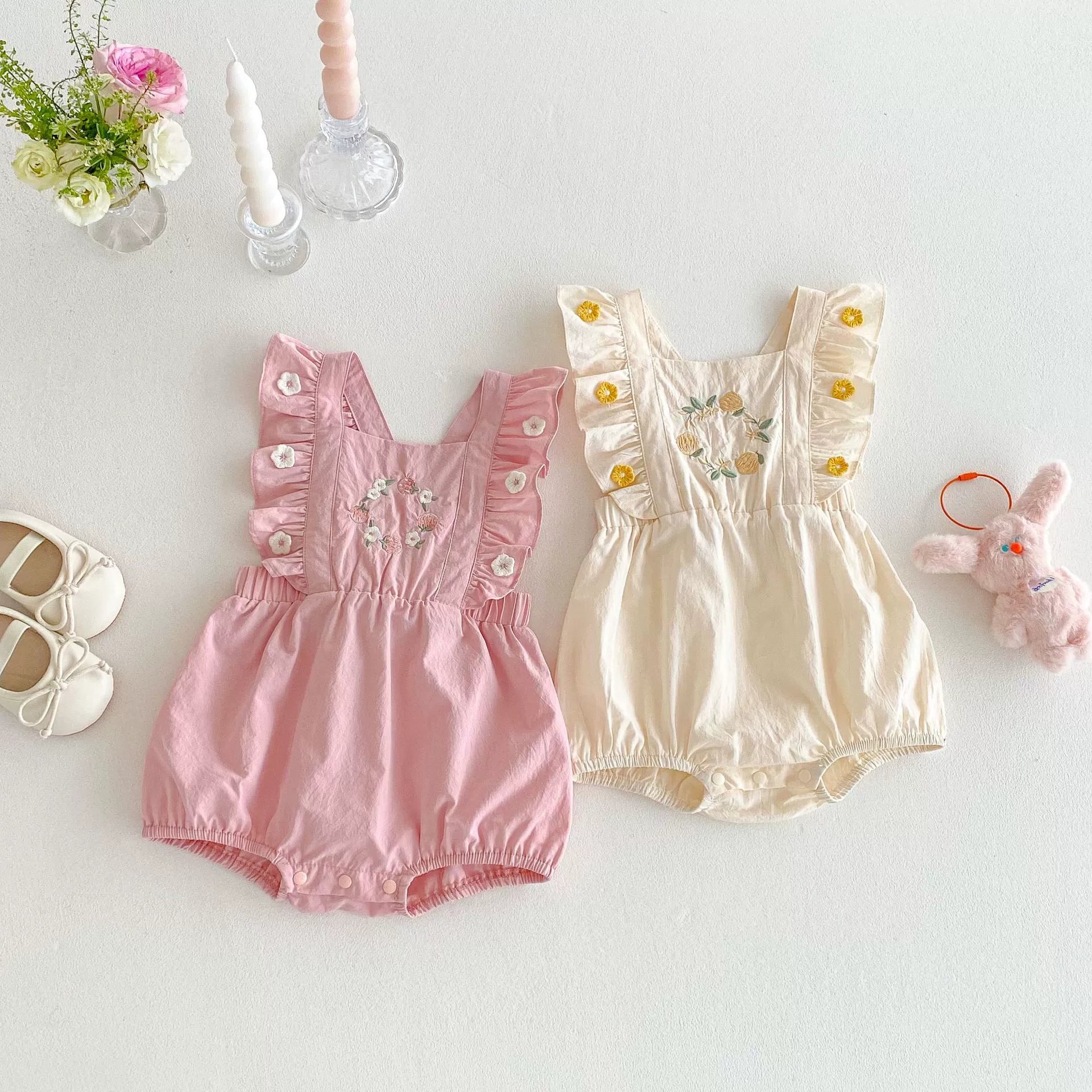 Body Infantil Feminino Florzinhas