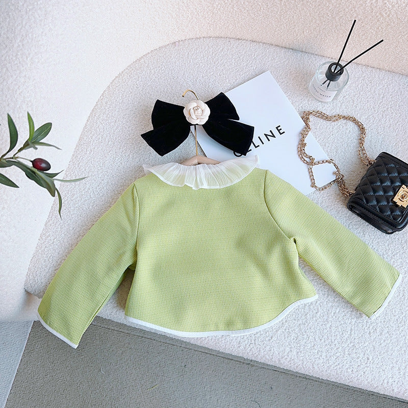 Conjunto Infantil Feminino Verde Boutique