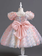 Vestido Infantil de Festa Borboletinhas