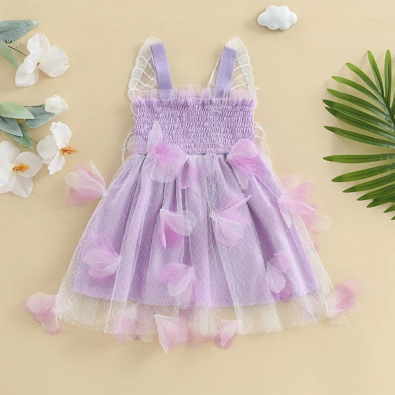 Vestido Infantil Tule Asinha
