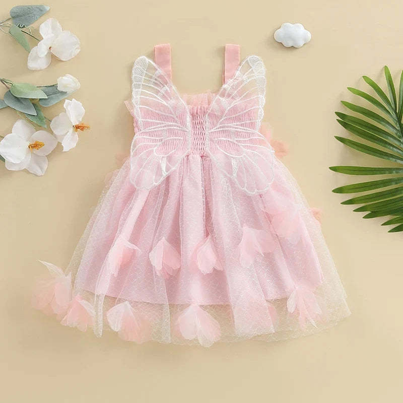 Vestido Infantil Tule Asinha
