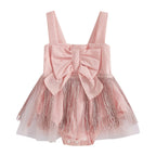 Body Infantil Feminino Laço Franjinha