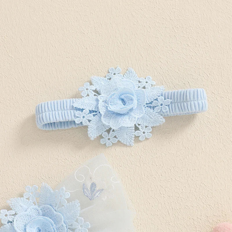 Body Infantil Feminino Bordado Flores