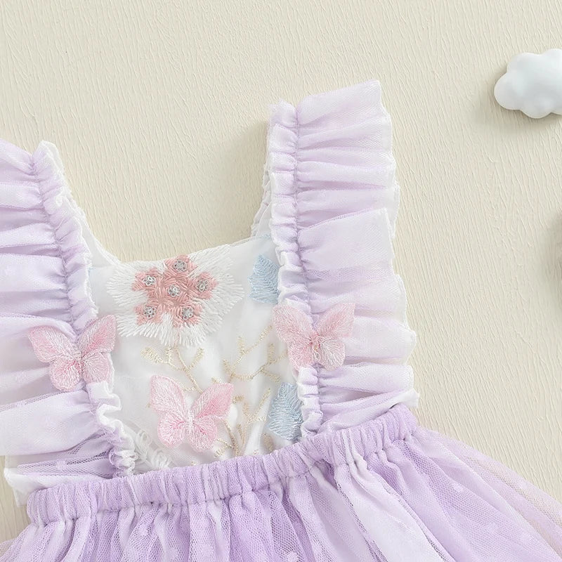 Vestido Infantil Jardim Encantado
