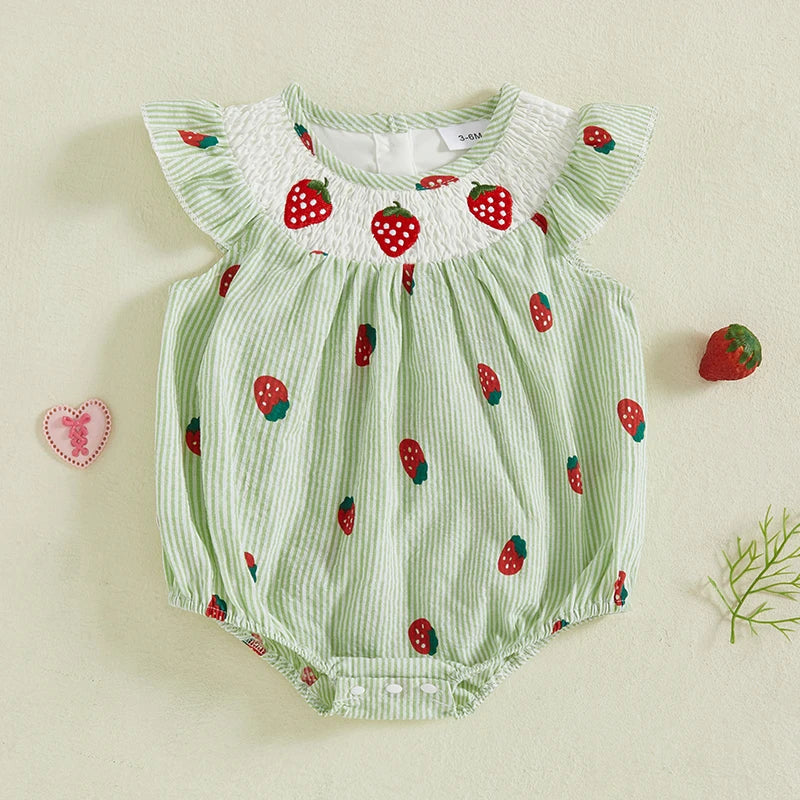 Body Infantil Feminino Moranguinhos
