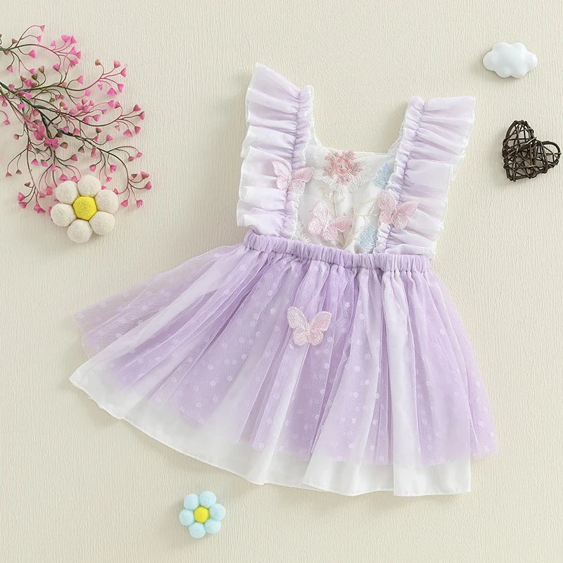 Vestido Infantil Jardim Encantado
