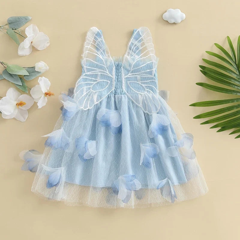 Vestido Infantil Tule Asinha