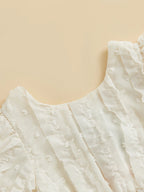Body infantil Feminino Flor Babadinhos