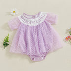 Body Infantil Tule Poá Girl