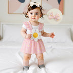 Conjunto Infantil Feminino Margaridas
