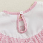 Body Infantil Tule Poá Girl