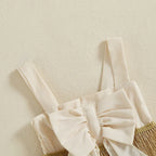 Body Infantil Feminino Laço Franjinha