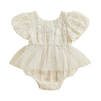Body infantil Feminino Flor Babadinhos