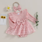 Body Infantil Feminino Lacinho
