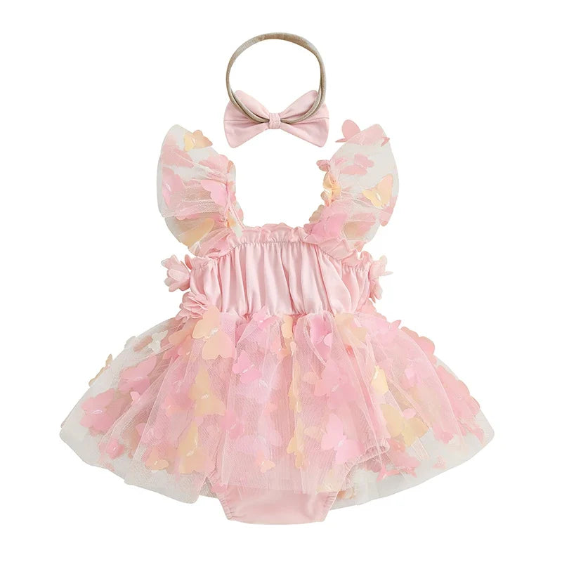 Body Infantil Feminino Rosa Floral