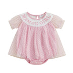 Body Infantil Tule Poá Girl