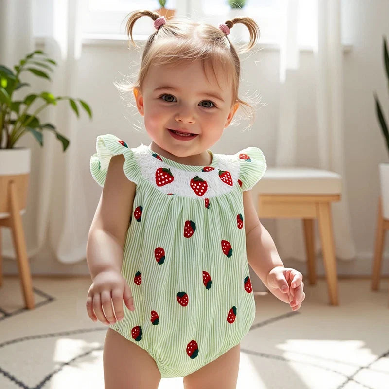 Body Infantil Feminino Moranguinhos