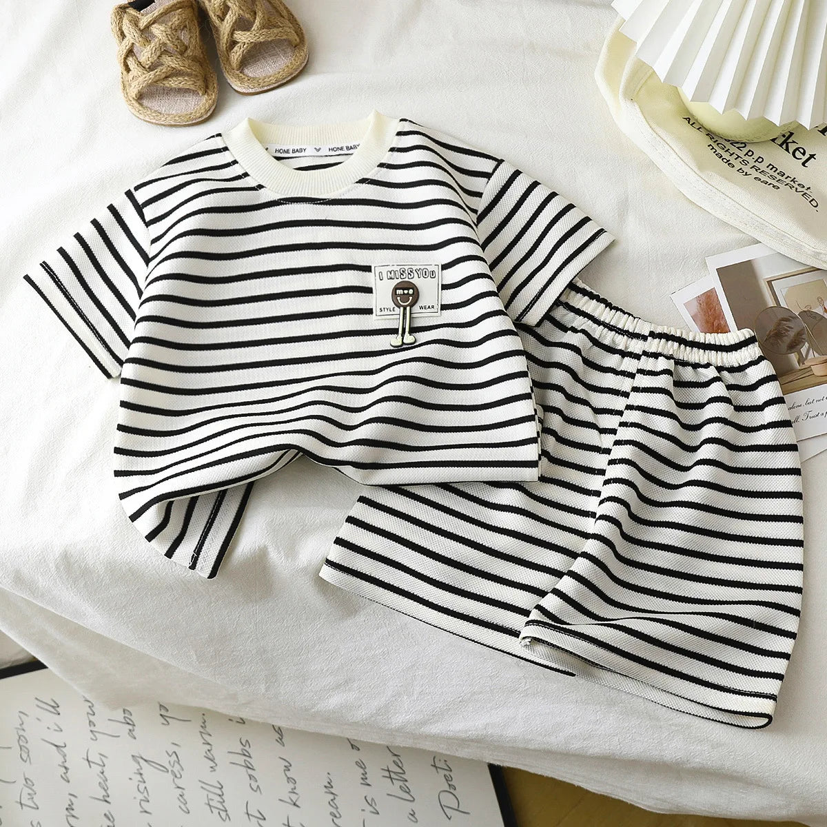Conjunto Listrado Leão