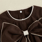 Body Infantil Feminino Laço