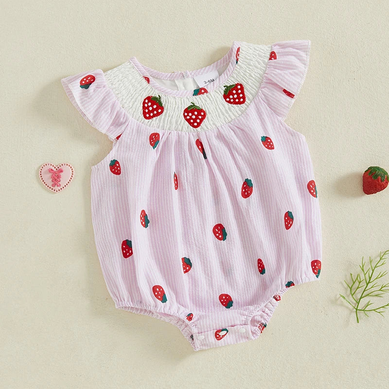 Body Infantil Feminino Moranguinhos