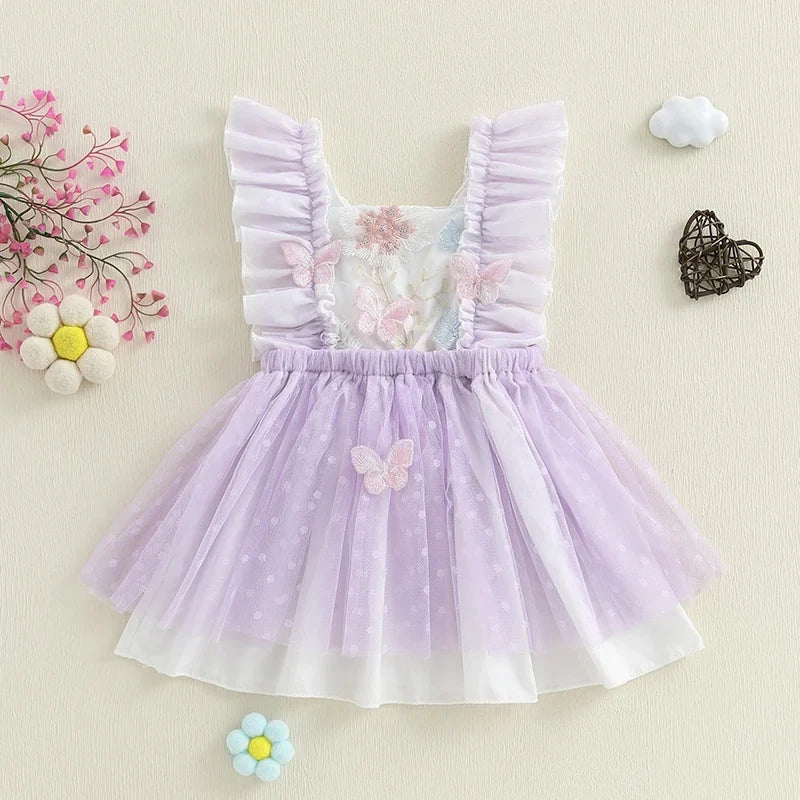 Vestido Infantil Jardim Encantado
