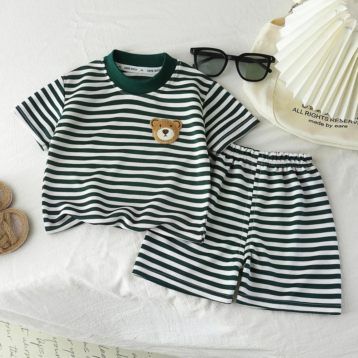 Conjunto Listrado Leão