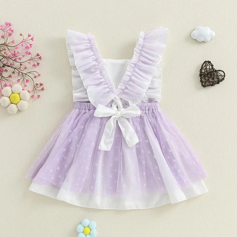 Vestido Infantil Jardim Encantado
