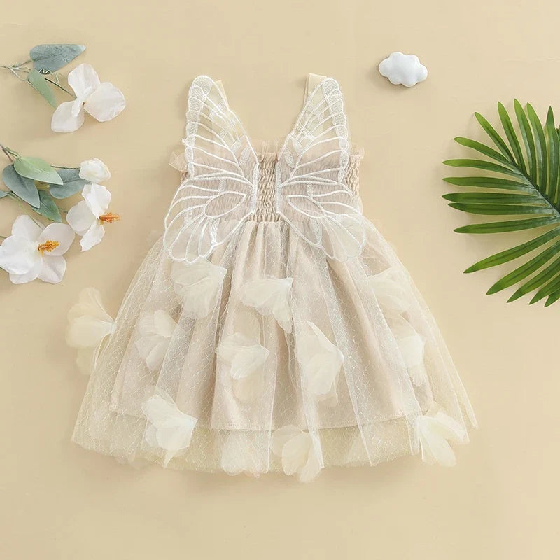 Vestido Infantil Tule Asinha