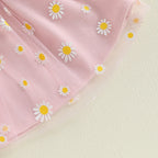 Conjunto Infantil Feminino Margaridas