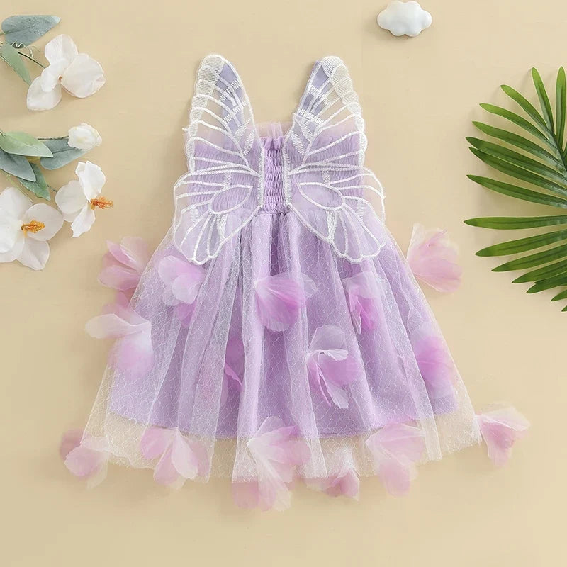 Vestido Infantil Tule Asinha