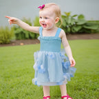Vestido Infantil Tule Asinha