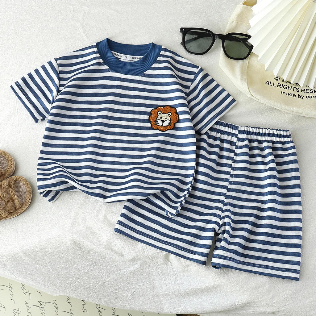 Conjunto Listrado Leão