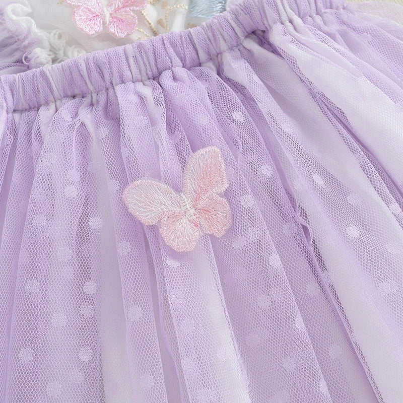 Vestido Infantil Jardim Encantado