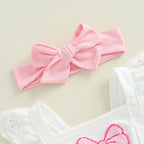 Body Infantil Infantil Feminino Renda Lacinhos
