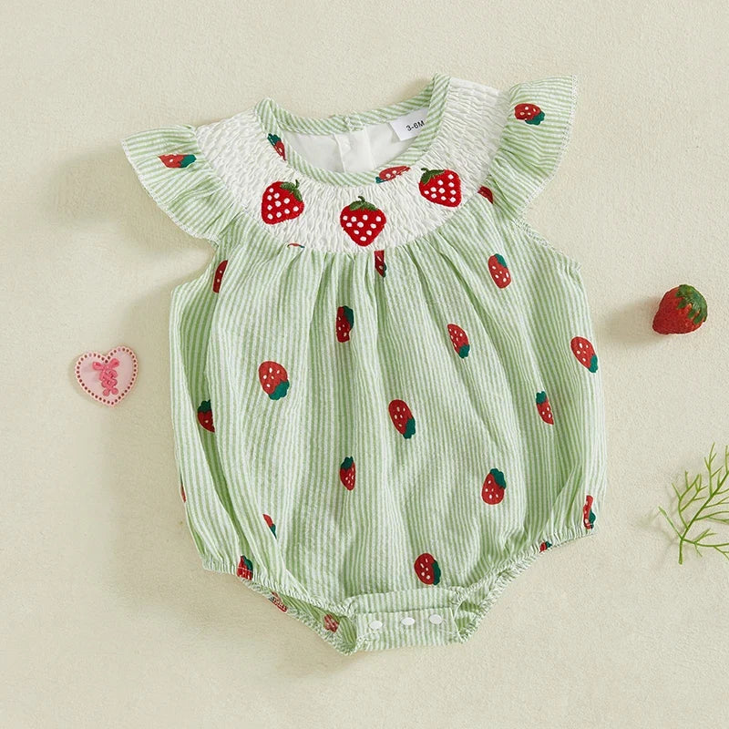 Body Infantil Feminino Moranguinhos