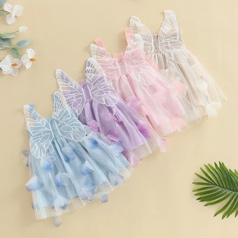 Vestido Infantil Tule Asinha