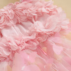 Body Infantil Feminino Rosa Floral