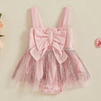 Body Infantil Feminino Laço Franjinha
