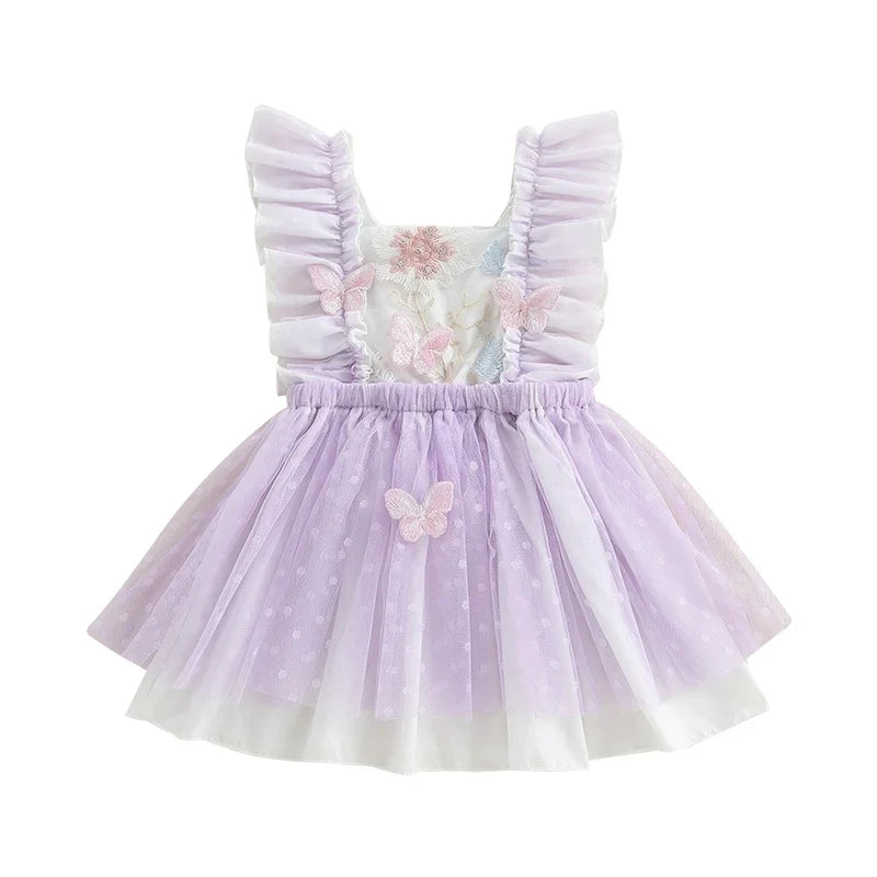 Vestido Infantil Jardim Encantado